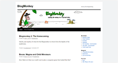 Desktop Screenshot of blogmonkey.co.uk